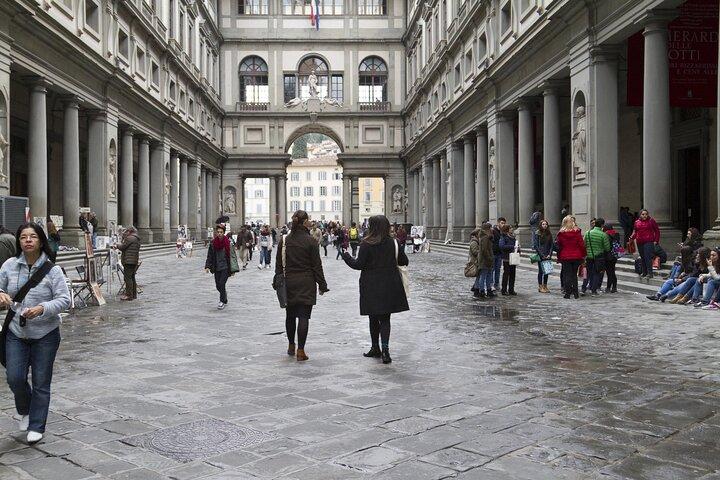 Piazzale Uffizi Gallery Visite avec accès coupe-file Pass