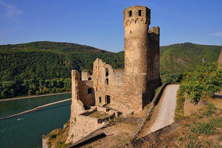 de Frankfurt : River Rhein, Ruedesheim, Loreley e Mini Cruise