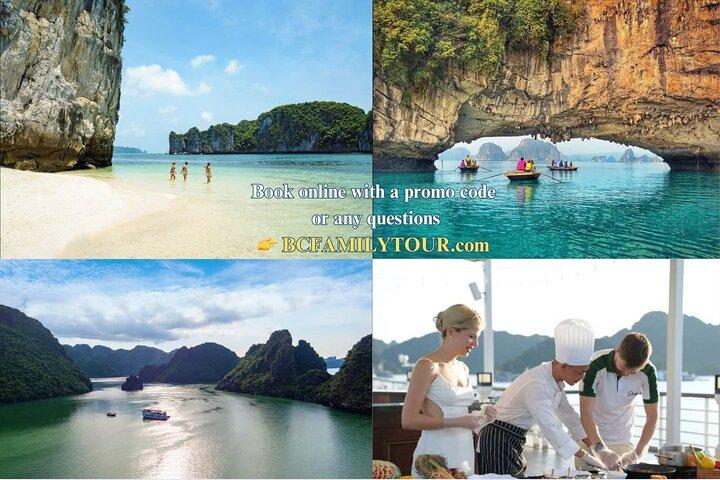 Halong Bai Tu Long Bay Overnachting Cruise - Weg van de drukte