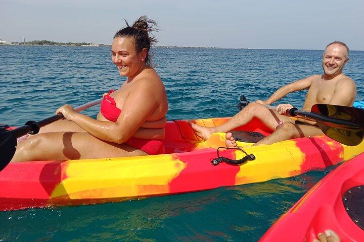 Kayak guidé dans la baie de Brindisi