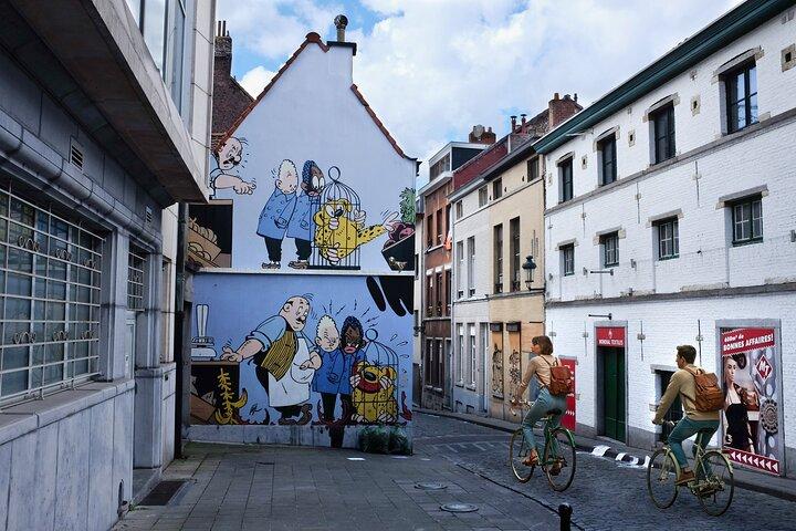Visite privée à vélo de Bruxelles Points forts, parcs et boissons