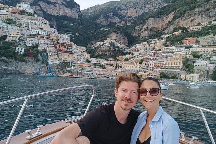 Lille gruppe bådtur: Opdag Amalfikysten fra Positano
