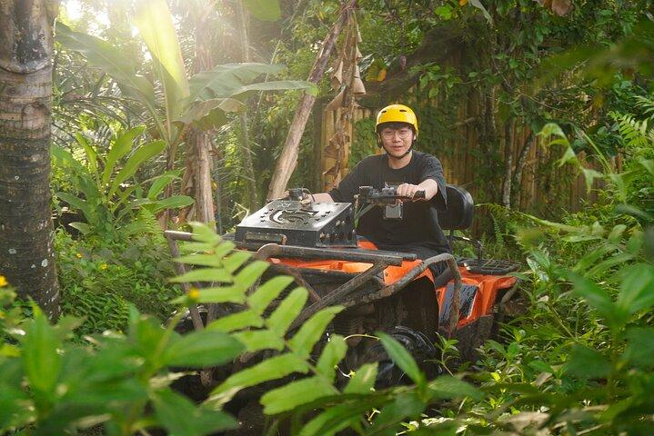 Bali 350cc Quad Bike Adventure - Monkey Forest- and Waterfall