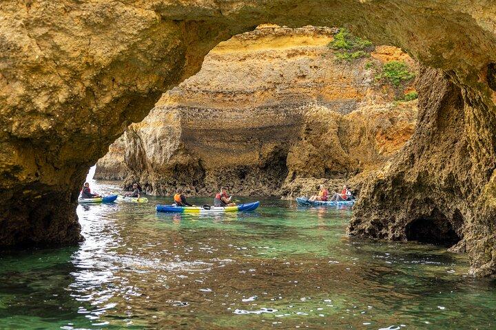 Lagos: Gyllene klipporna och Secret Grottos Boat Tour