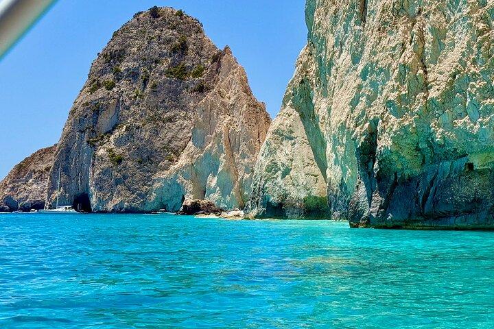 Zakynthos : プライベートクルーズ - ケリ洞窟、ミジトレス、マラトンシ