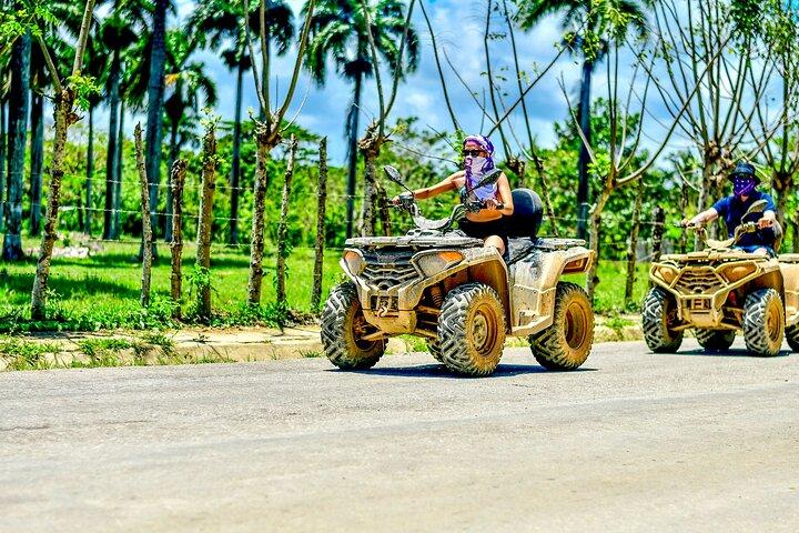 ATV Buggy Adventure til Macao Beach og Water Cave i Punta Cana