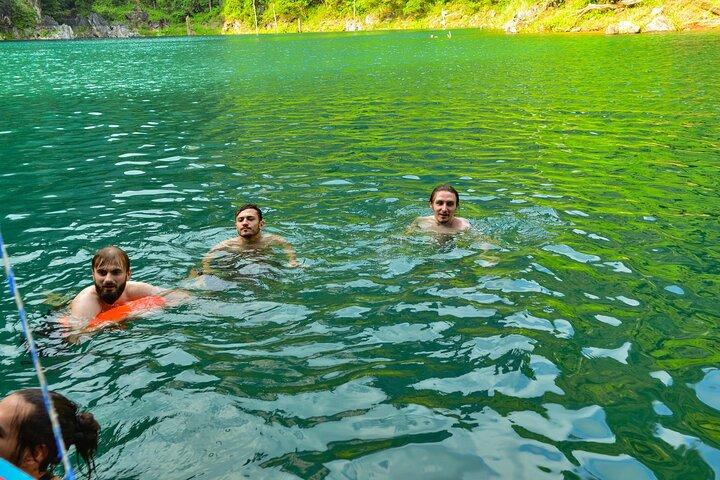 Cheow Lan Lake en Diamond Cave Adventure vanuit Khao Sok