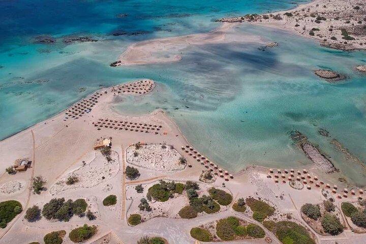 Kloster, Elafonissi og vingård tur fra Chania