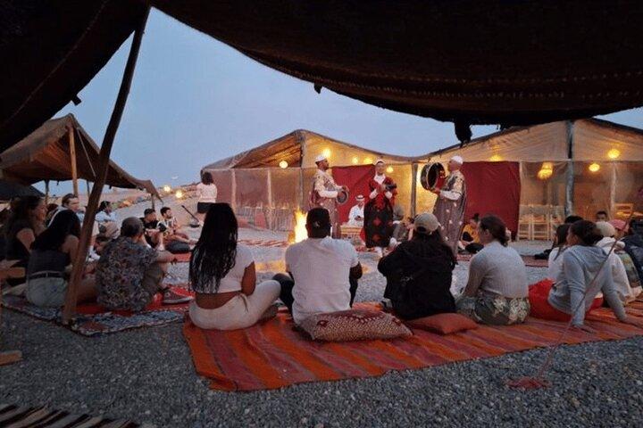 From Marrakech Sunset Dinner in the Agafay Desert