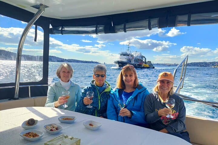 2-Hour Private Bosphorus Luxury Yacht Cruise with Transfers