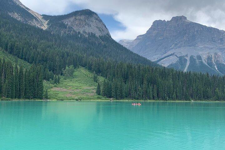 Tour privato Moraine Lake, Lake Louise e Emerald Lake