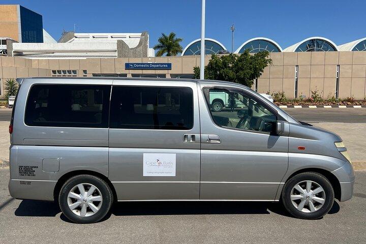 Victoria Falls: Privat lufthavnstransfer