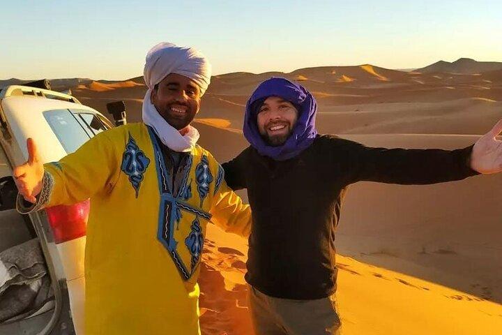 3 timers jeep tur i Sahara ørkenen Merzouga, Marokko