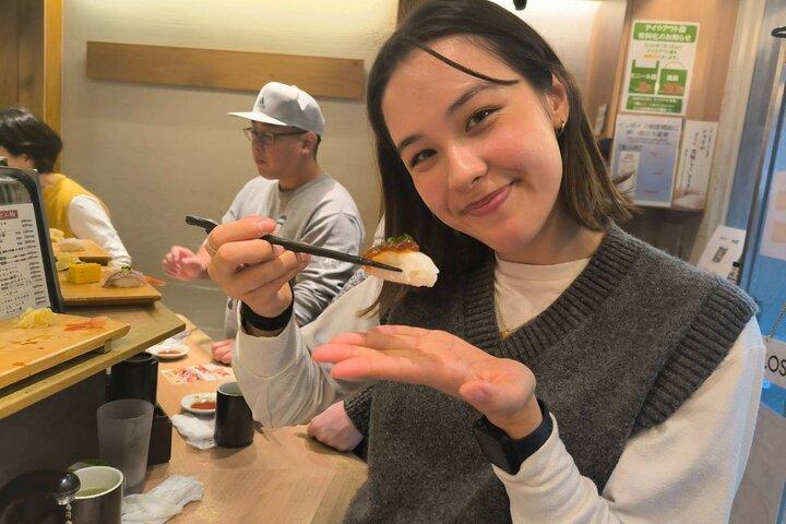 ガイド付き寿司&シーフード3時間ツアー渋谷魚味ツアー