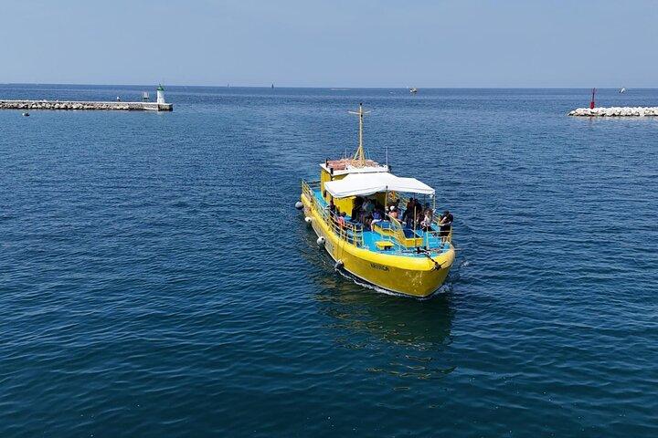 Aventure en bateau à fond de verre à Poreč