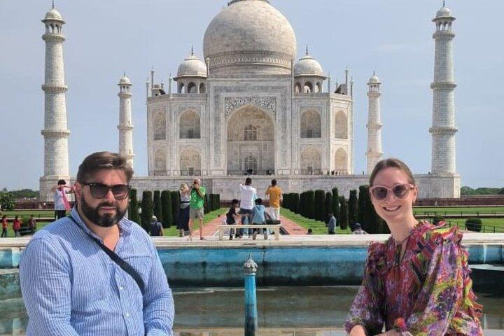 Destaques da cidade de Agra com Fatehpur Sikri Tour Noturno