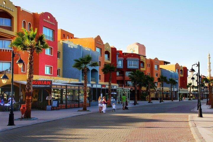 Hurghada City Tour: Old Town, moské, marina og shopping