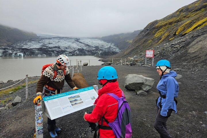 Privat Glacier Vandra på Sólheimajökull Glacier
