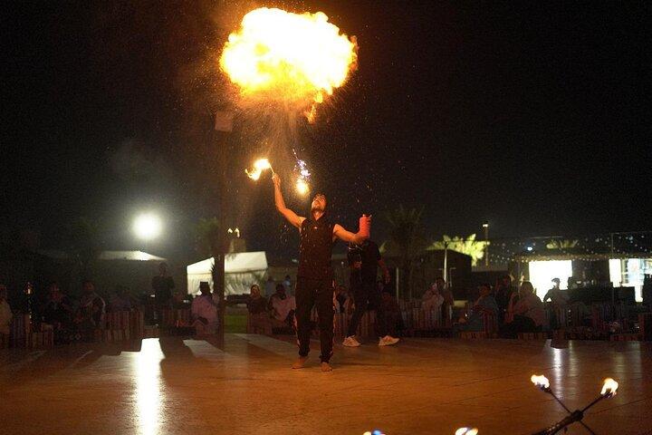VIP Red Dune Safari Dubai,Pick/Drop,BBQ Dinner,Quad en option