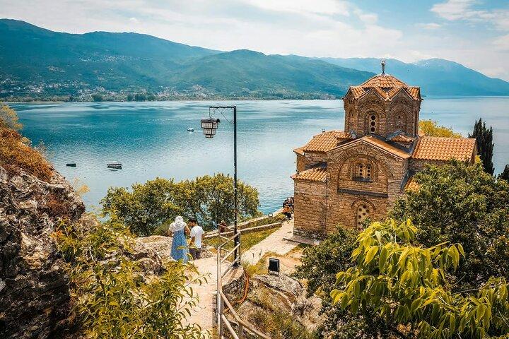 De Tirana & Durres : Excursion d'une journée à Ohrid, St Naum, Macédoine du Nord