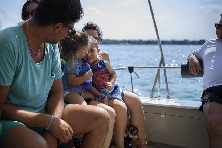 Fra Peschiera: Bådtur på østkysten til Sirmione