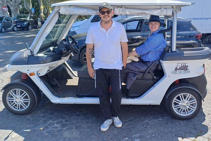 Scopri Roma perle nascoste con un tour in Golf carrello