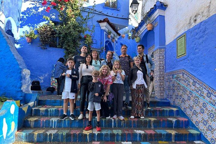 Do navio de cruzeiro: Chefchaouen tour guiado com grupo