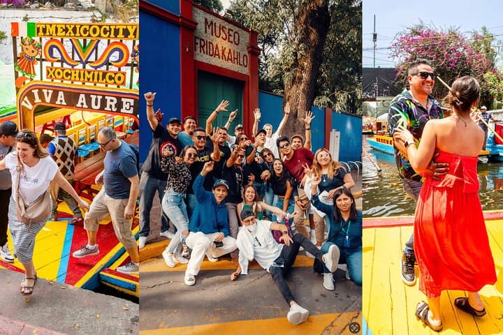 PREMIUM Frida Kahlo Museum and Xochimilco (Small Groups)