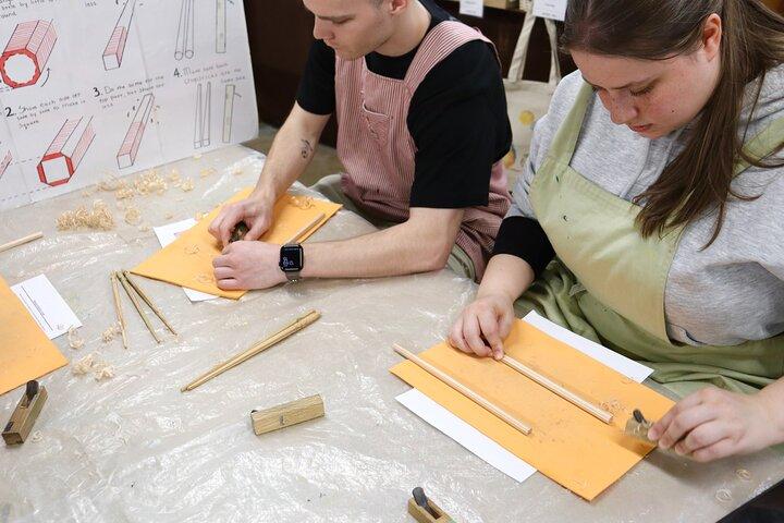 Visita diurna ao Kyoto Kyo-Yuzen Craft Workshop e Sake Brewery