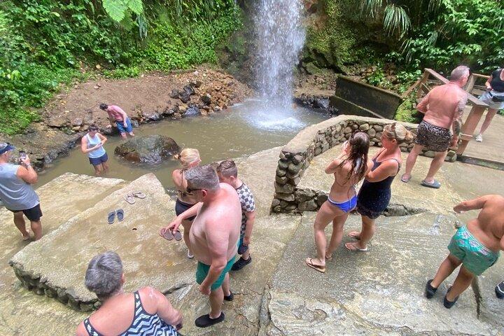 St Lucia Sulphur Springs Drive- in Volcano Tour & Waterfall