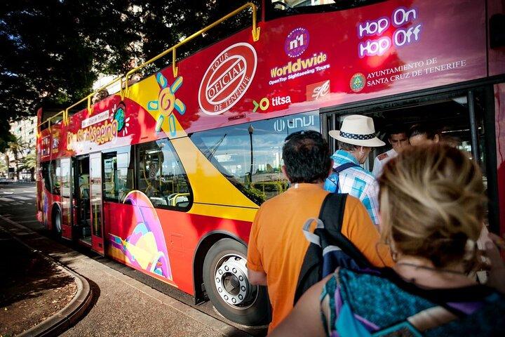 Visite de Santa Cruz de Tenerife en bus à arrêts multiples