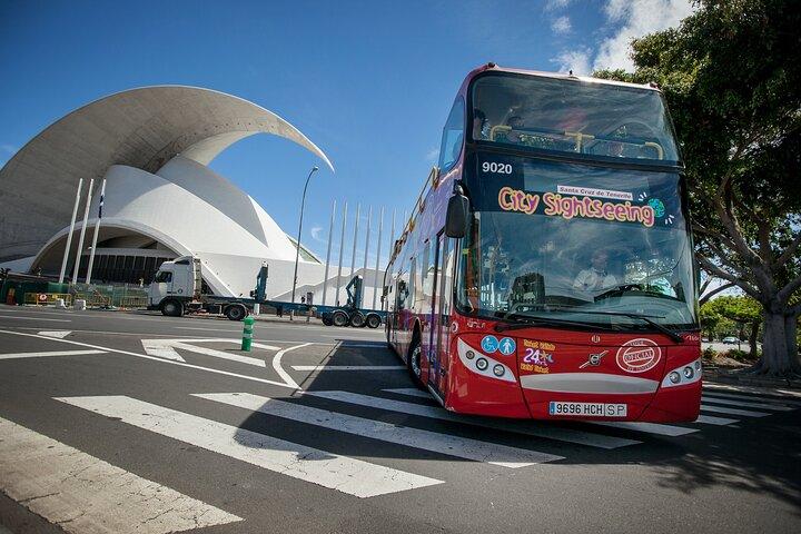 Visite de Santa Cruz de Tenerife en bus à arrêts multiples
