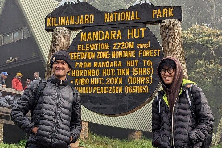 Kilimanjaro : Endagsvandring på Marangu Route