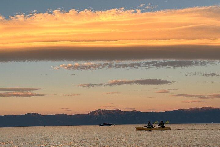 Sunset Kayak tur i Tahoe City