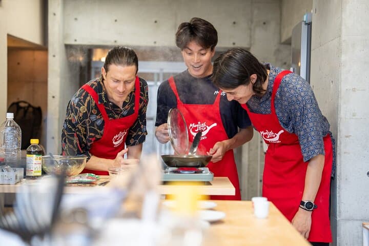 Osaka Home Feast Cooking and Sake Experience