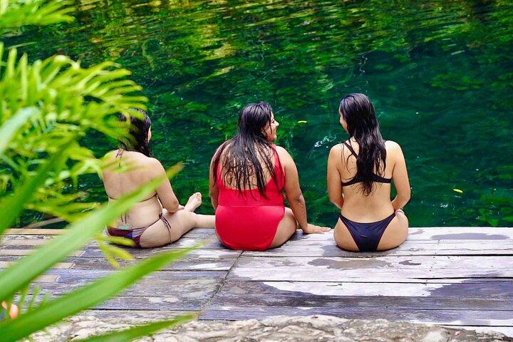 Ruínas privadas de Tulum, Akumal Turtle Snorkel e Cenote Tour