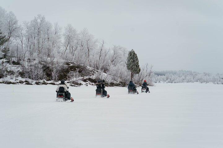Tour en moto de nieve en Kiruna