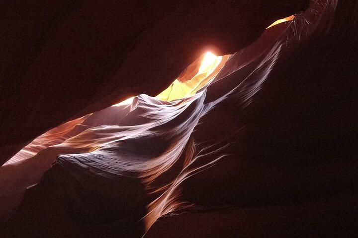 Tour fotografico notturno nell'Upper Antelope Canyon