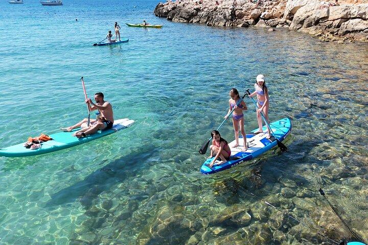 Begeleide peddeltocht in de calanques van Marseille
