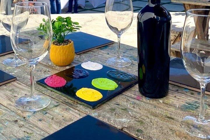 Colori della pittura e del vino di Ensenada