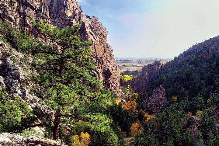 Boulder till Eldorado Canyon elcykeltur med glassstopp