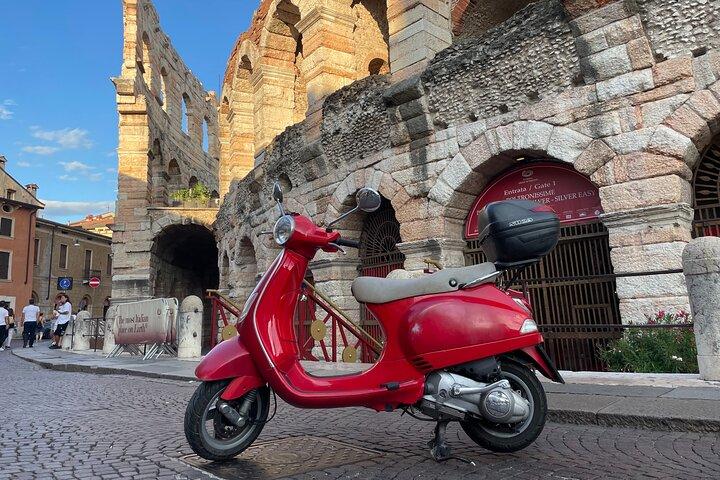 Verona Vespa Tour con Aperitivo