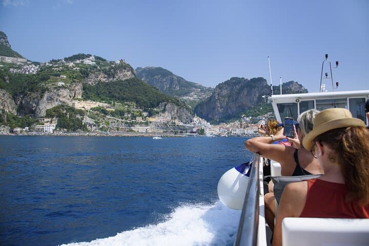 Amalfi, Positano and Ravello: Boat Tour from Naples