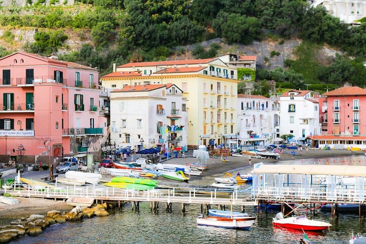 From Naples: Pompeii and Sorrento Guided Tour