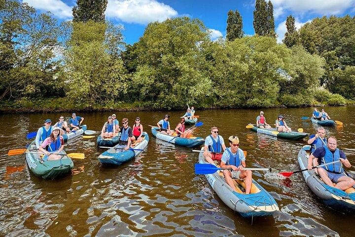 Prague River Adventure : Visite guidée en canot