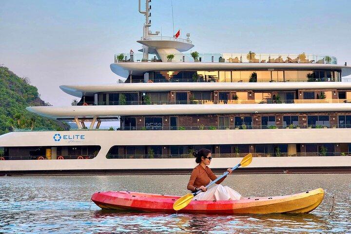 Beste Luxus 2d1n Kreuzfahrt in Halong & Lan Ha Bay