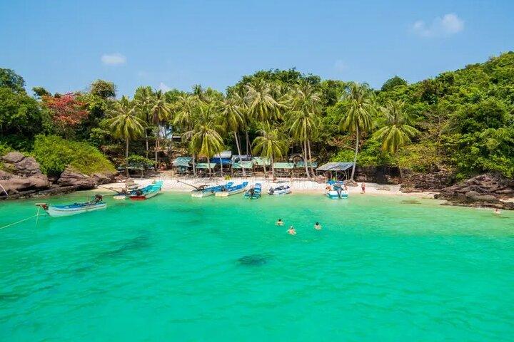 Entdecken Sie 3 Inseln von Phu Quoc auf einer Bootstour