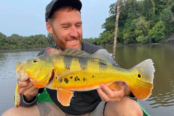 Piranha Fishing on Lake Yacumama