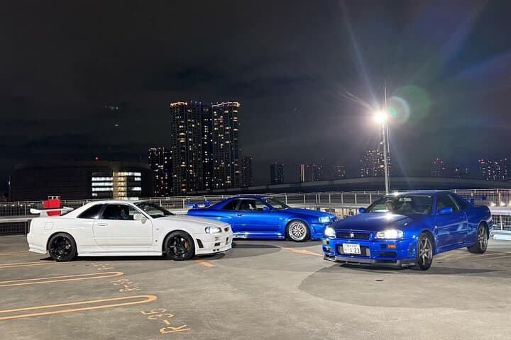 Tokyo and Daikoku Guided Tour in a Nissan GTR R34