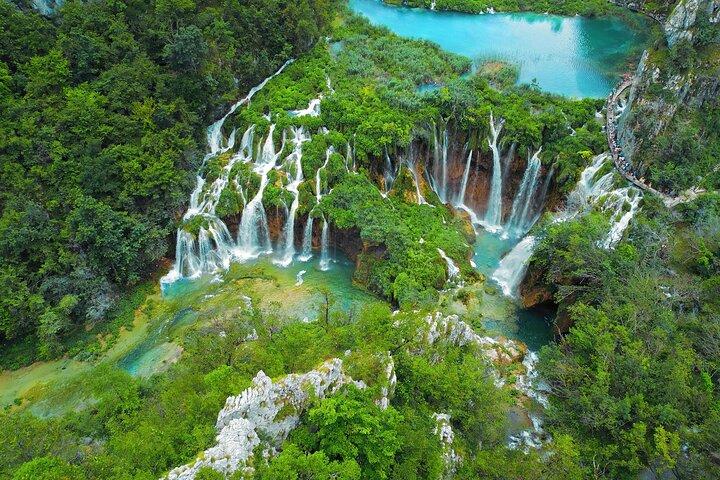 Privédagtour naar Plitvice Lakes Wonder vanuit Split
